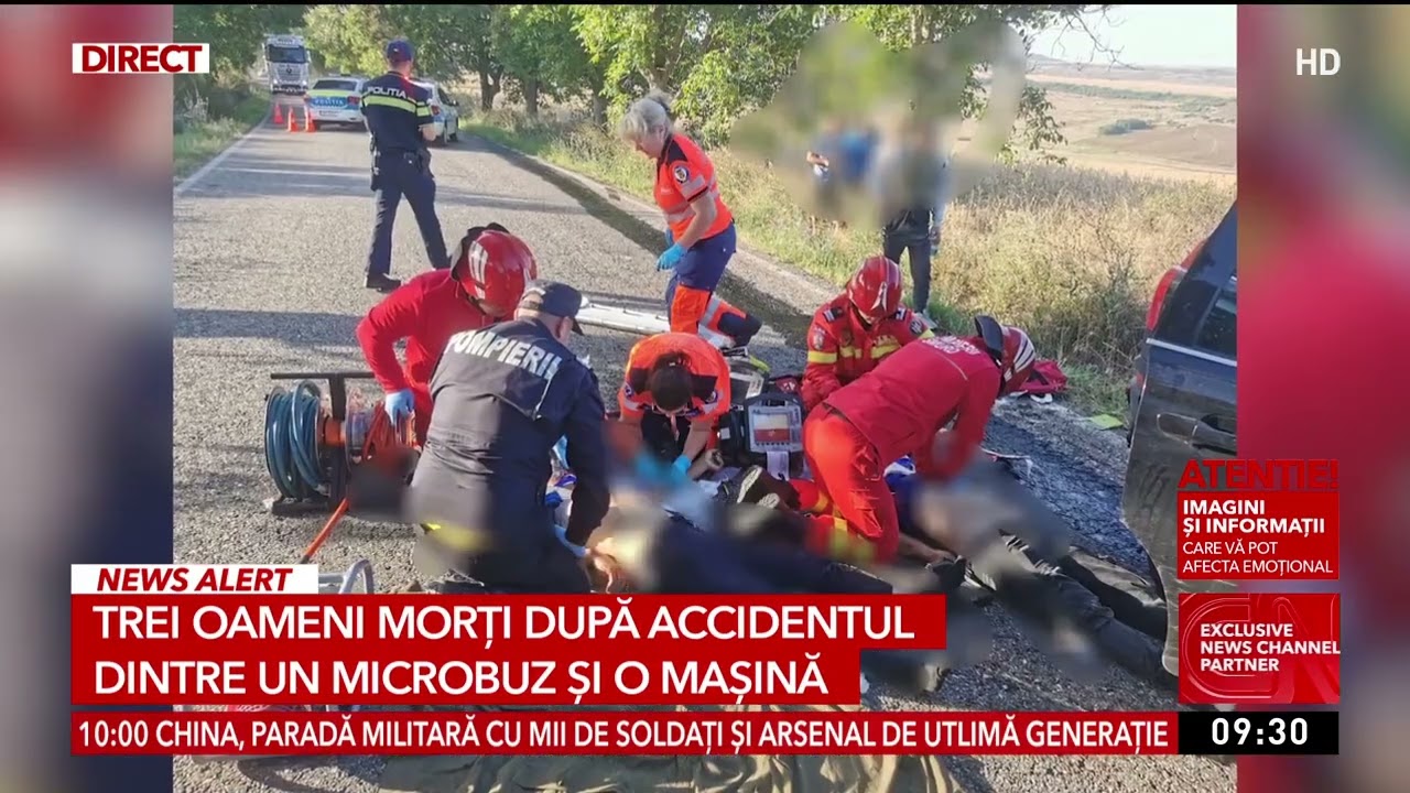 Trei oameni au murit în urma accidentului din județul Botoșani