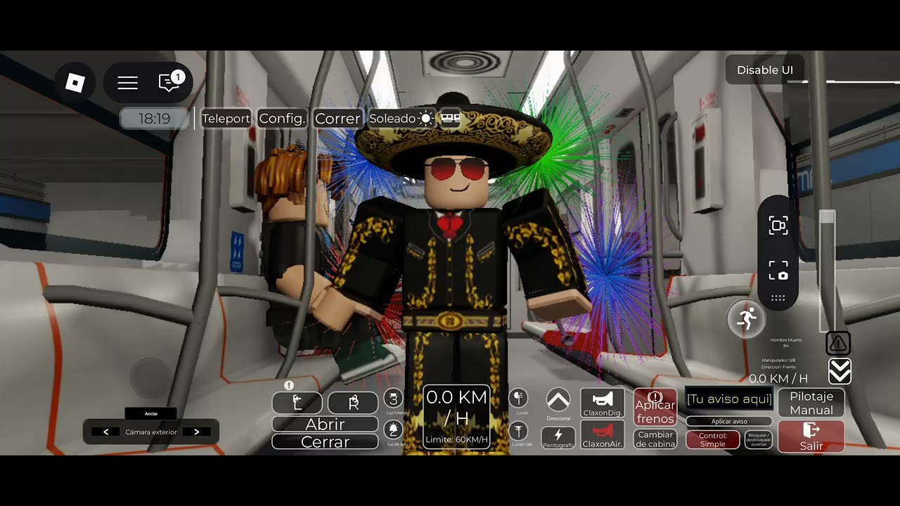 Linea 2 del metro nm22 con mi amigo karoes y sago