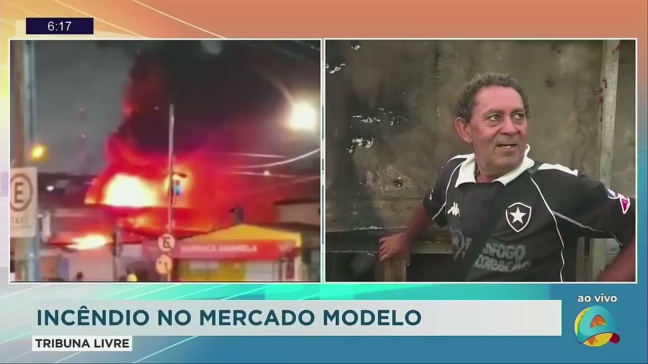Tribuna Livre - Incêndio no Mercado Modelo