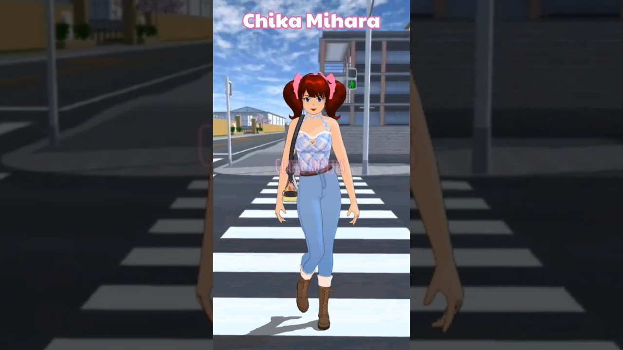 Chika Mihara Secret ... SAKURA School Simulator #sakuraschoolsimulator #shorts #tiktok