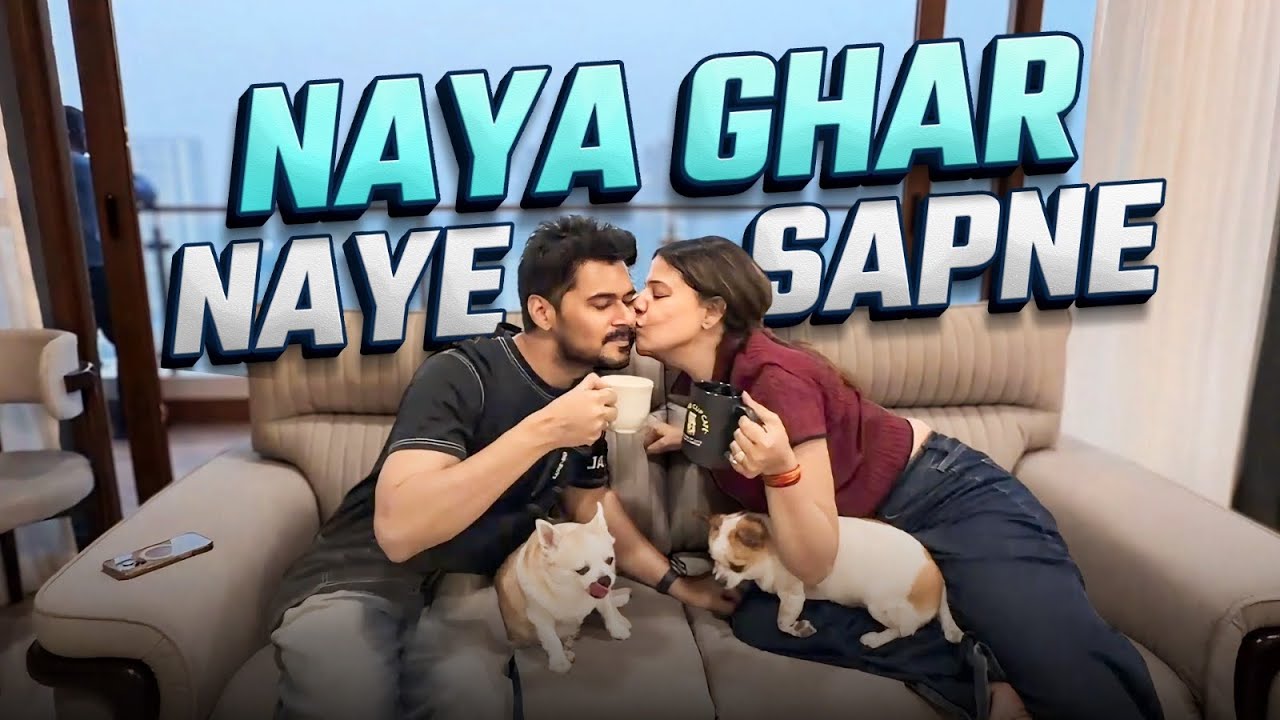 Finally Apne Naye Ghar me Shift ho gaye❤️