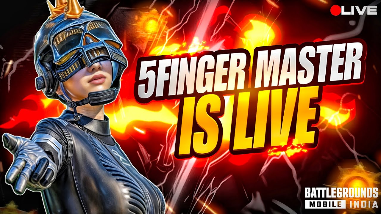 DowzZz Gaming Solo Vs Squad BGMI Live 🔴 | Fastest 5 Finger Player PUBG mobile
