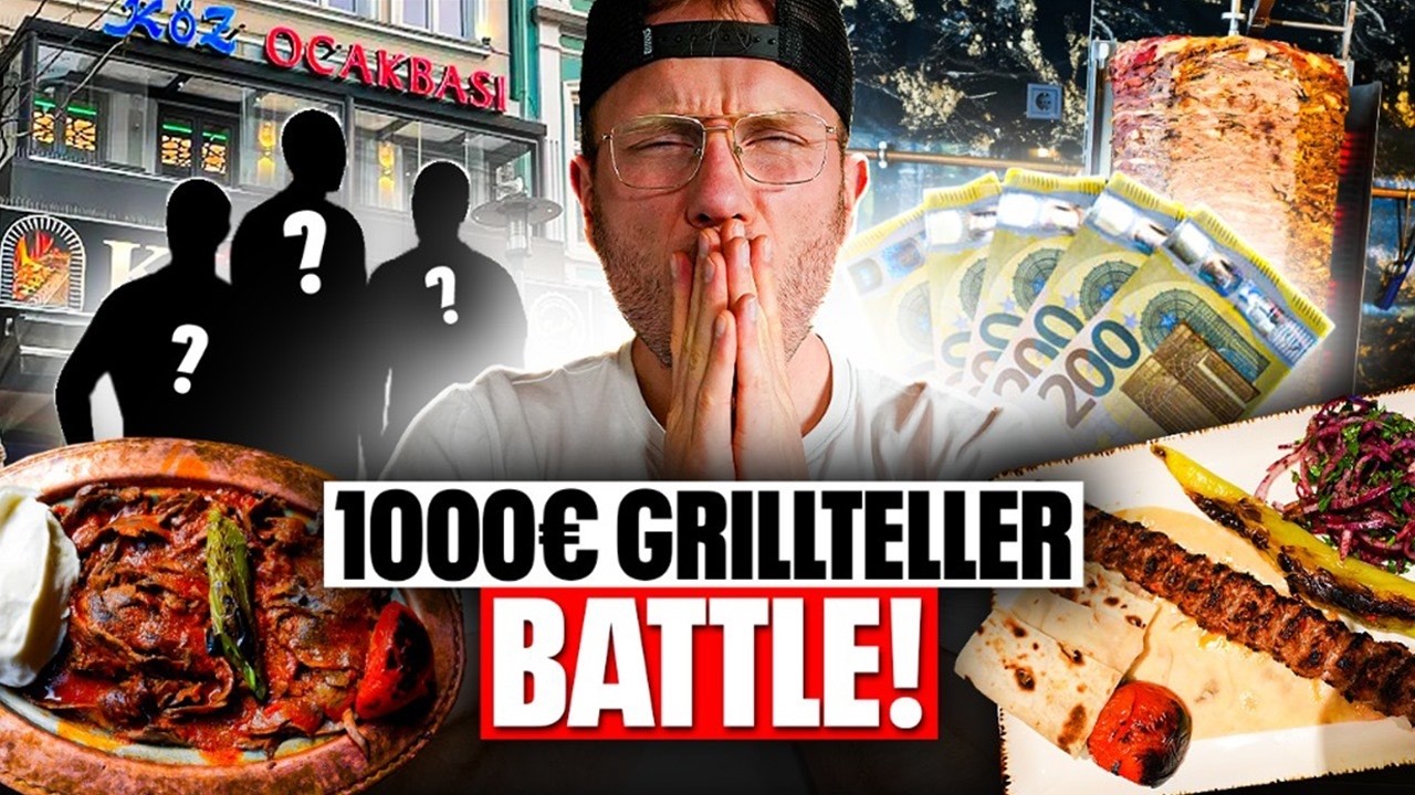 1000€ FÜR DEN BESTEN GRILLTELLER IM HAMBURGER PROBLEMVIERTEL 