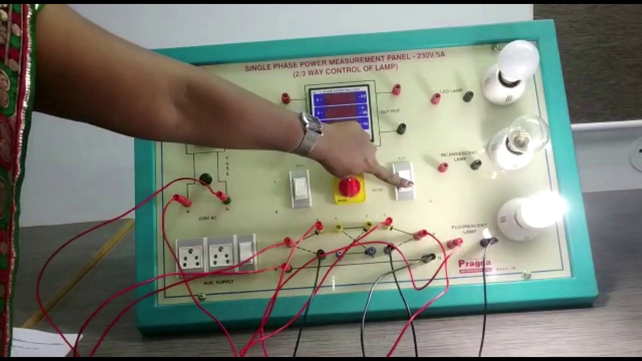 TWO WAY AND THREE WAY CONTROL OF LAMP AND FORMATION OF TRUTH TABLES