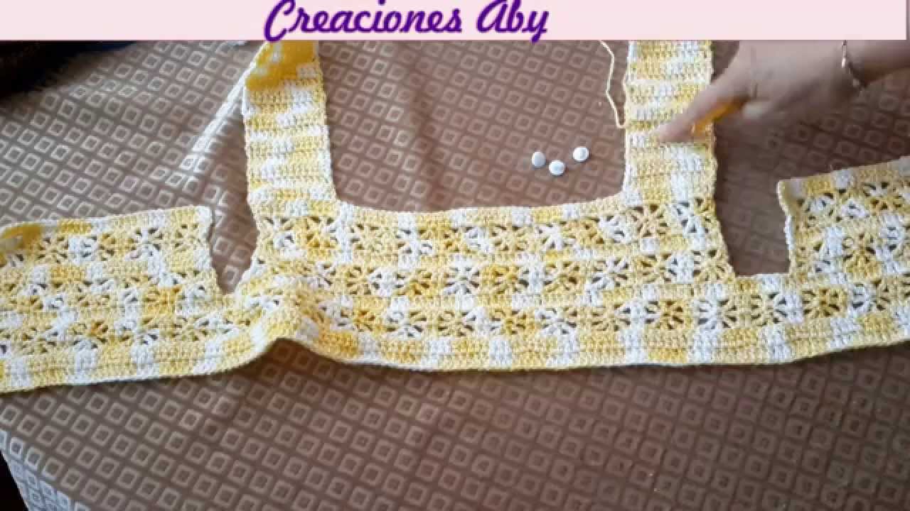 Canesu Tejido a Crochet