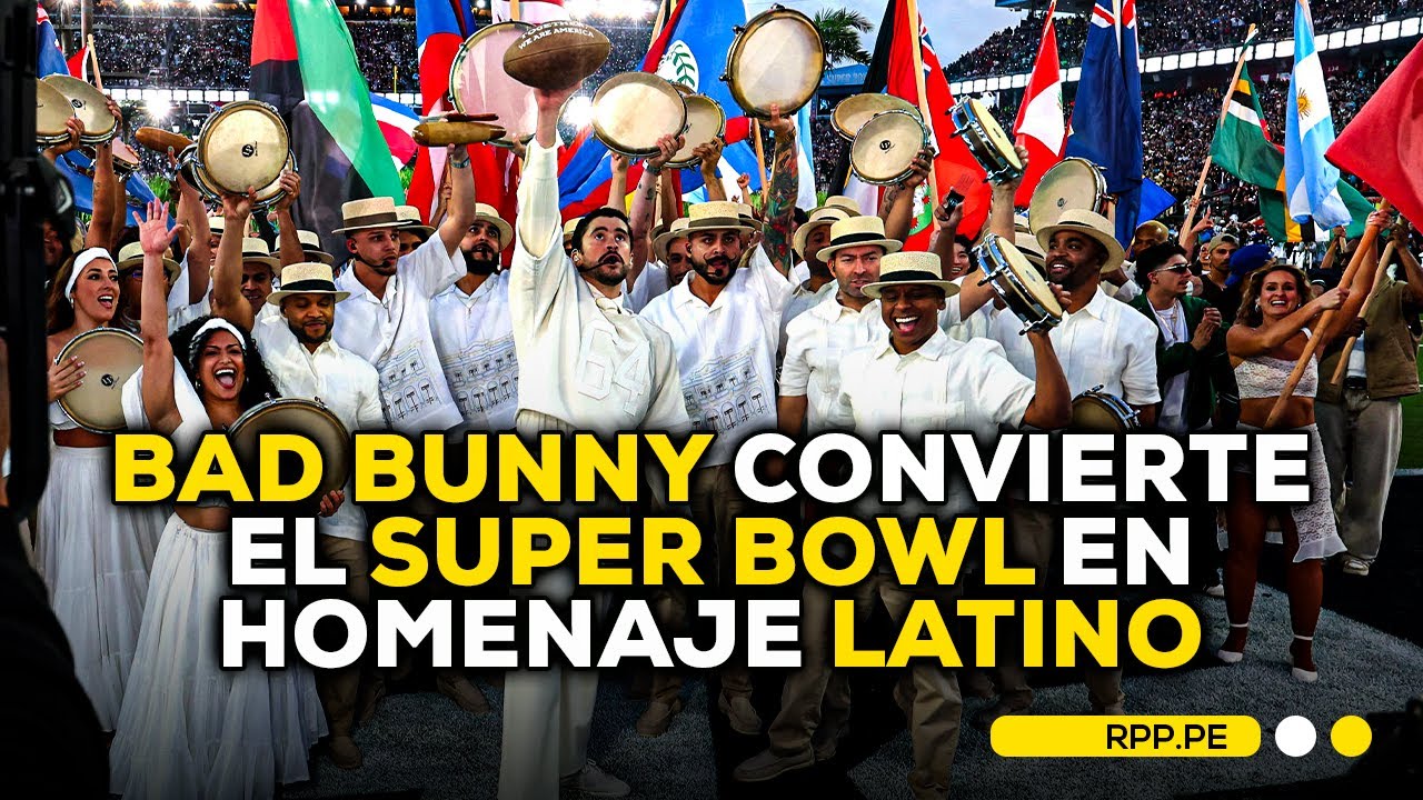 🏈🌎Bad Bunny lleva la cultura latina al centro del Super Bowl 2026 #ROTATIVARPP