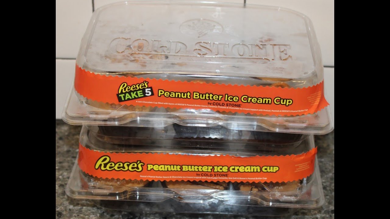 Reese’s Take 5 & Reese’s Peanut Butter Ice Cream Cup by Cold Stone Creamery Review