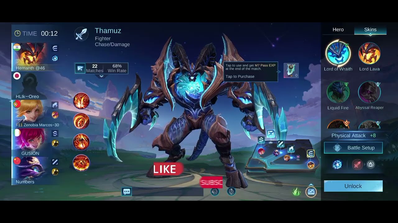 Legendary game play in mobo ⚔️😈 | gaming video's | mobile game play | rank game play 