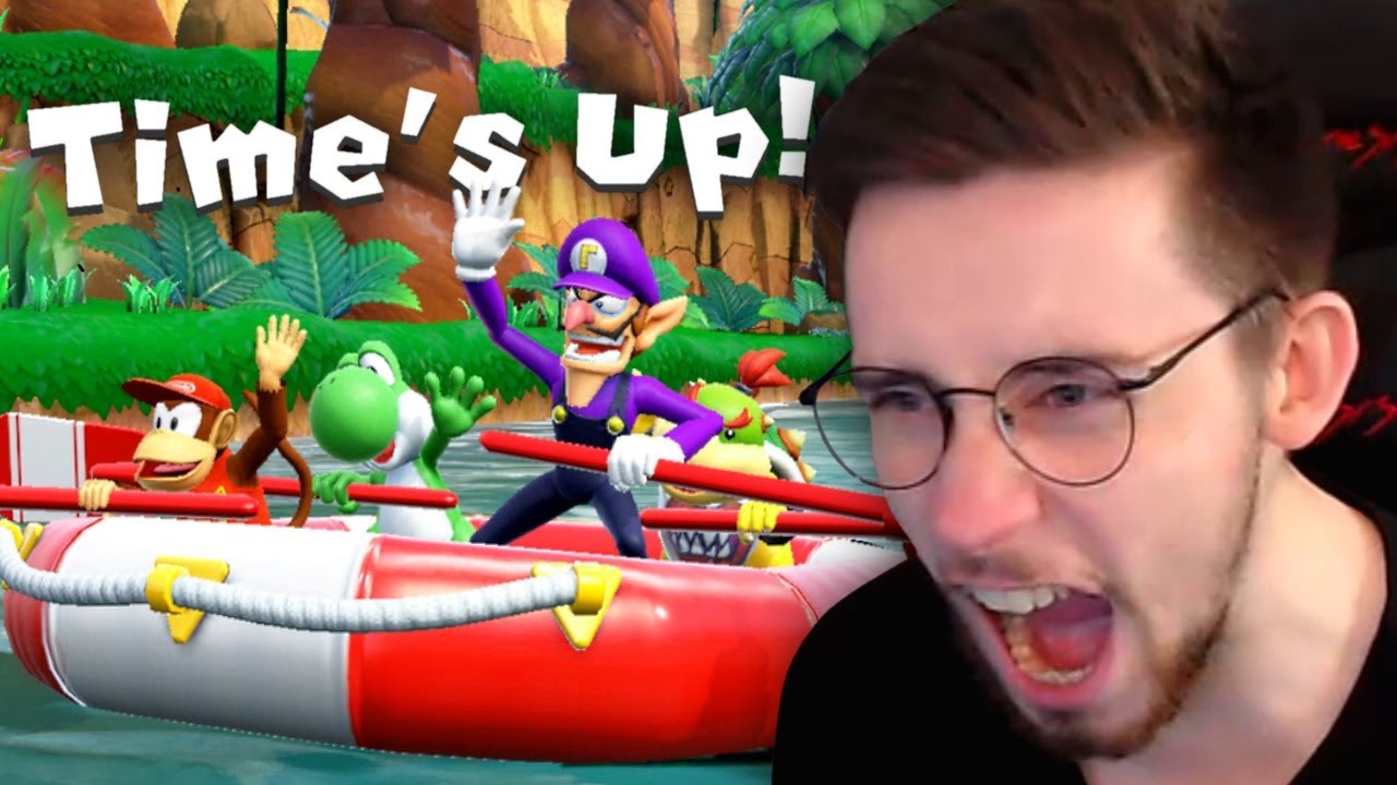 I can't even win River Survival... (Super Mario Party)