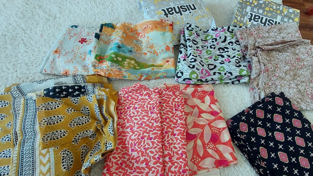 Huge Summer Shopping Haul 🛍 - 5 Brands - Nishat,Kayseria,Mushq,Maria B,Ideas #shopping #nishatlinen