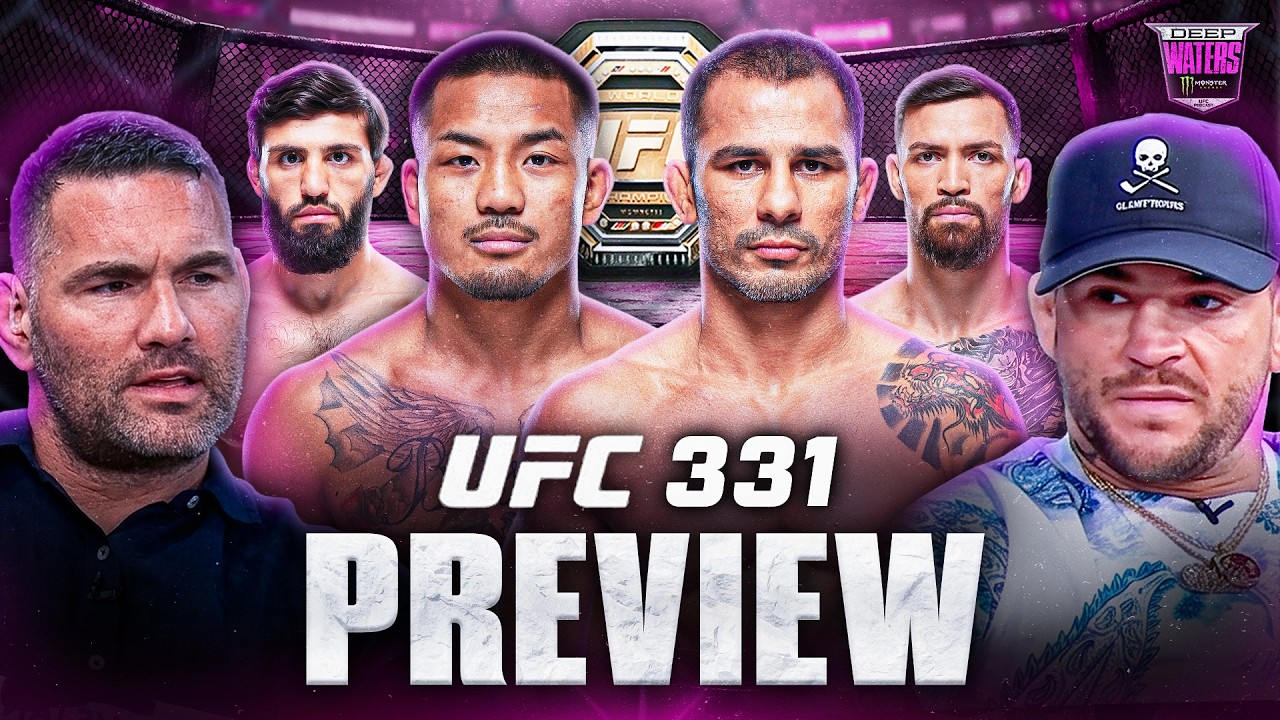 Deep Waters previews UFC 331: Van vs. Pantoja 2 | Card Breakdown & Predictions ✅