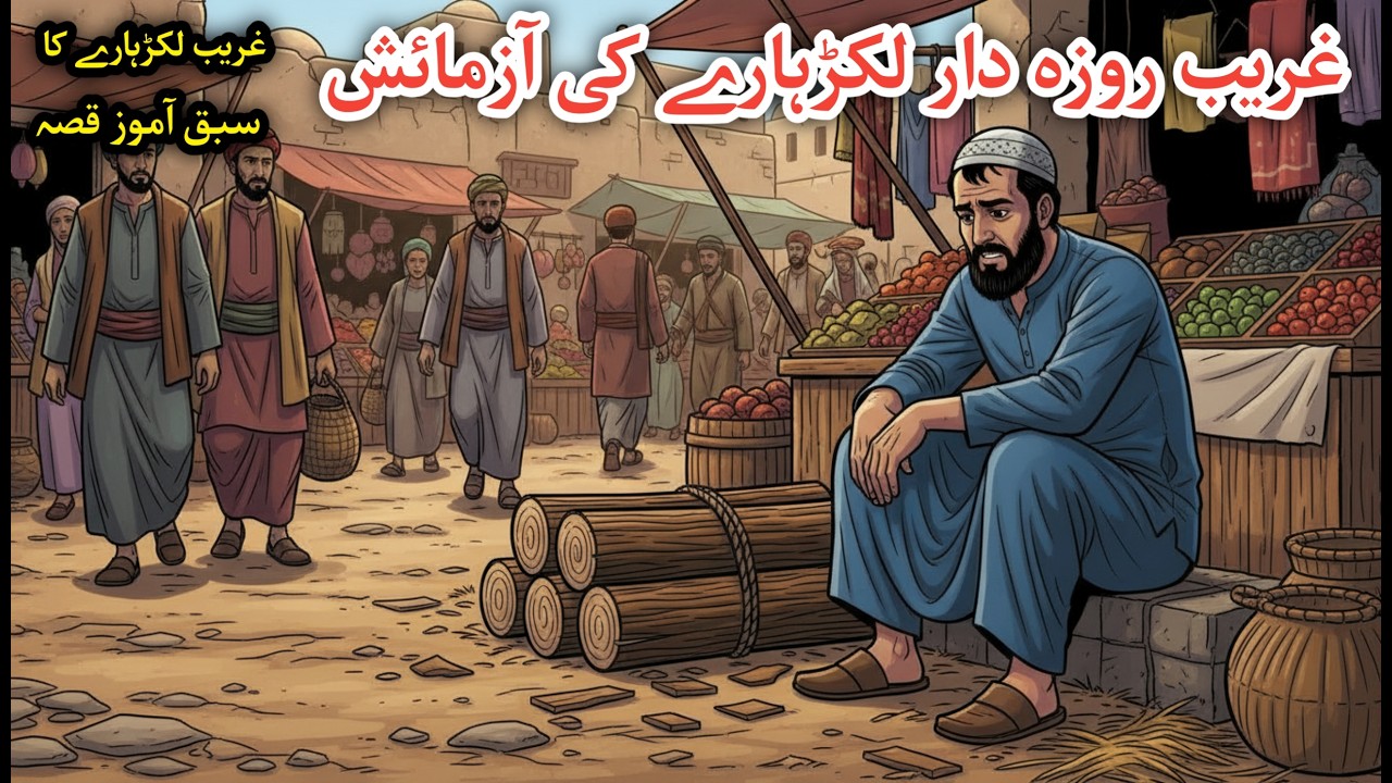 Greeb Rozedar lakkadhare ki Aazmaish | गरीब रोज़ेदार लकड़हारे की आज़माइश | Emotional Urdu story |