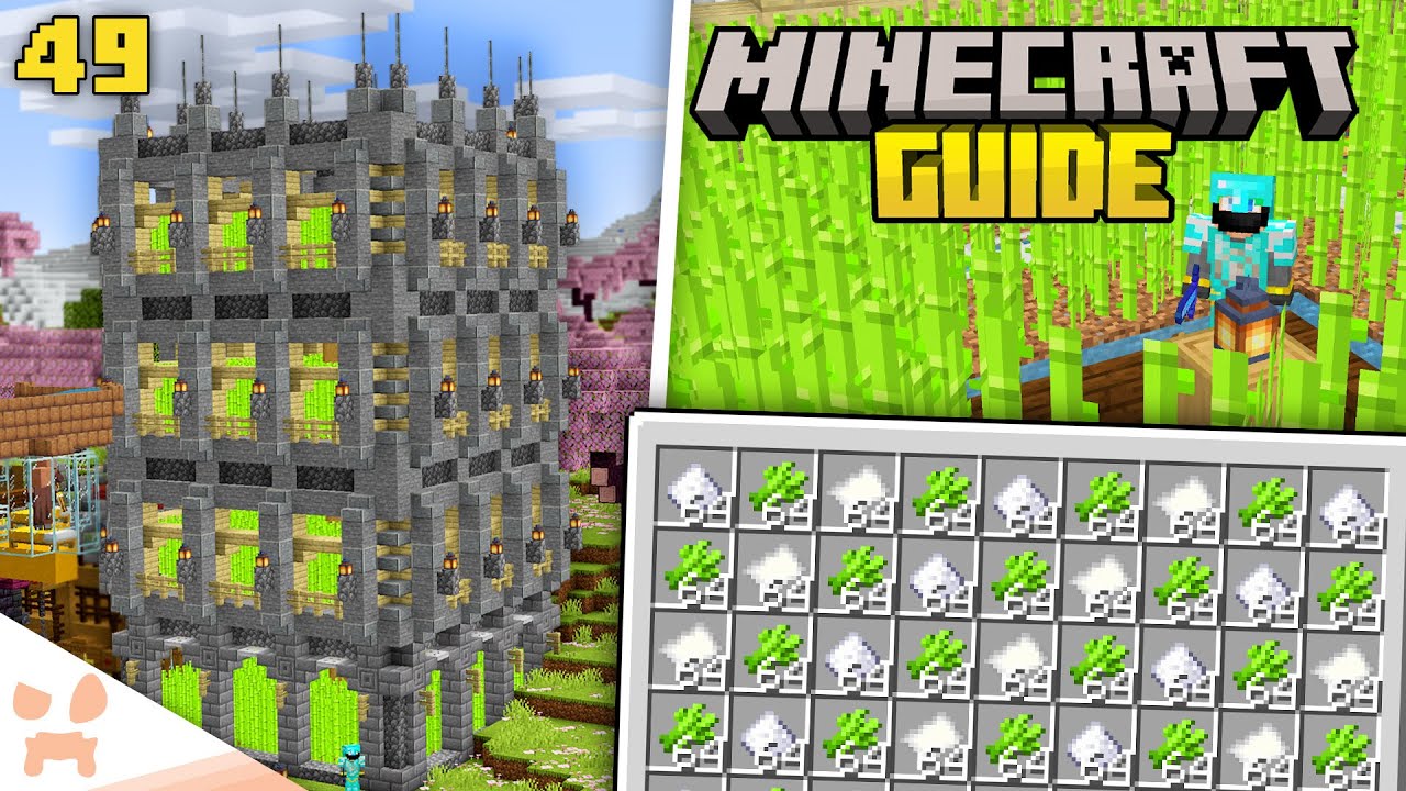 The Best Easy SUGARCANE FARM For Minecraft 1.21!