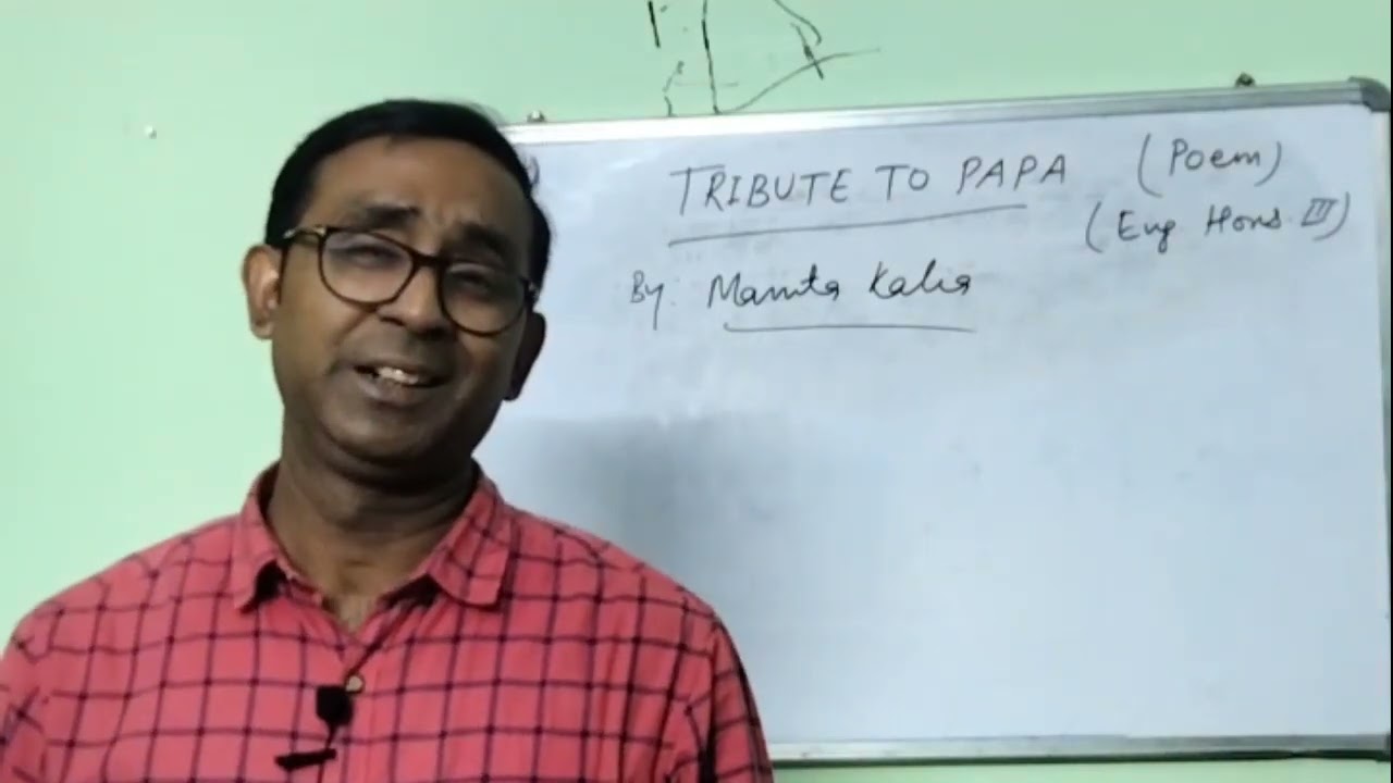 Tribute To Papa || Poem || By Mamta Kalia || English Honours