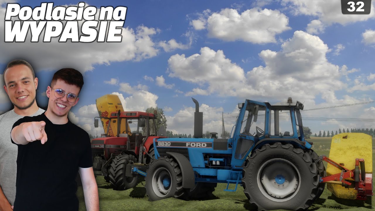 ROZSIEWAMY NAWÓZ🤗  [32] Podlasie na WYPASIE🤩ZACZYNAMY SIANOKOSY😄 | Jankus x RajotGPLAY