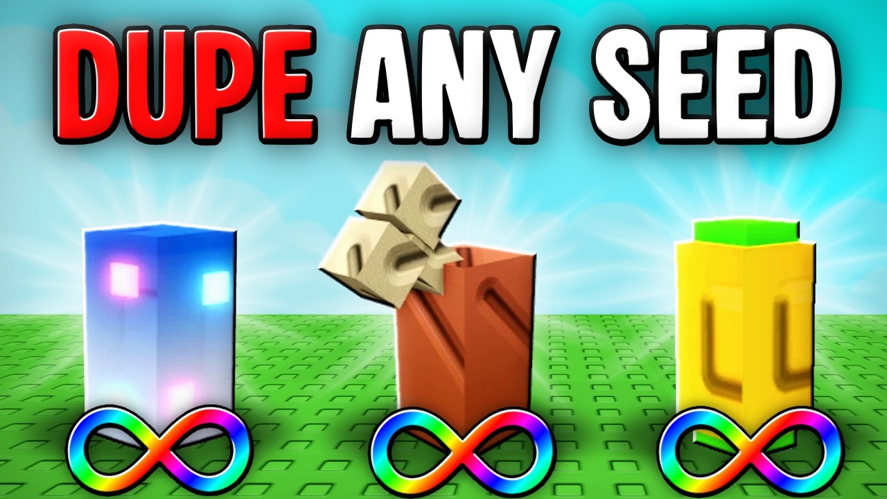 this NEW Method can DUPE ANY SEED in Grow a Garden! (CANDY BLOSSOM??)