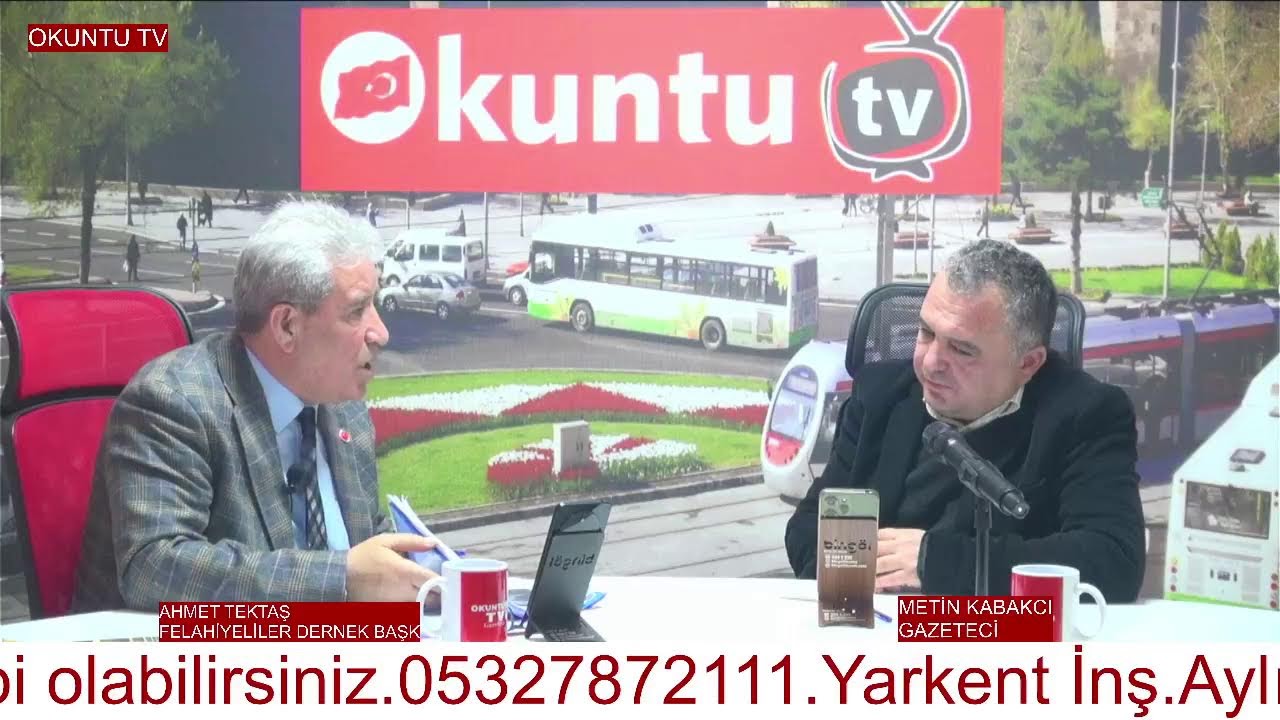 FİKİR ANALİZİ KONUKLAR FELAHİYE DERNEK BAŞKANI AHMET TEKTAŞ GAZETECİ METİN KABAKÇI