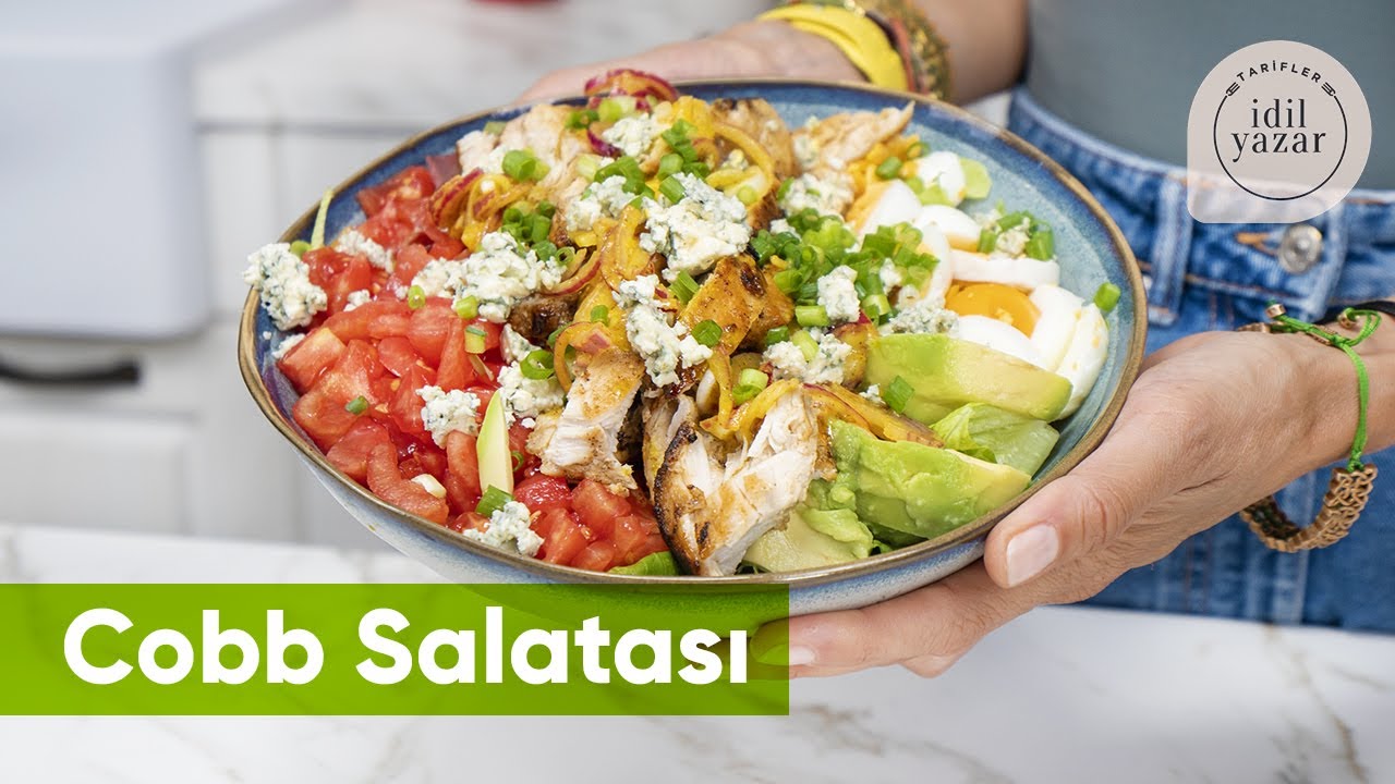 Cobb Salatası 🥗  Bir Amerikan Klasiği❤️