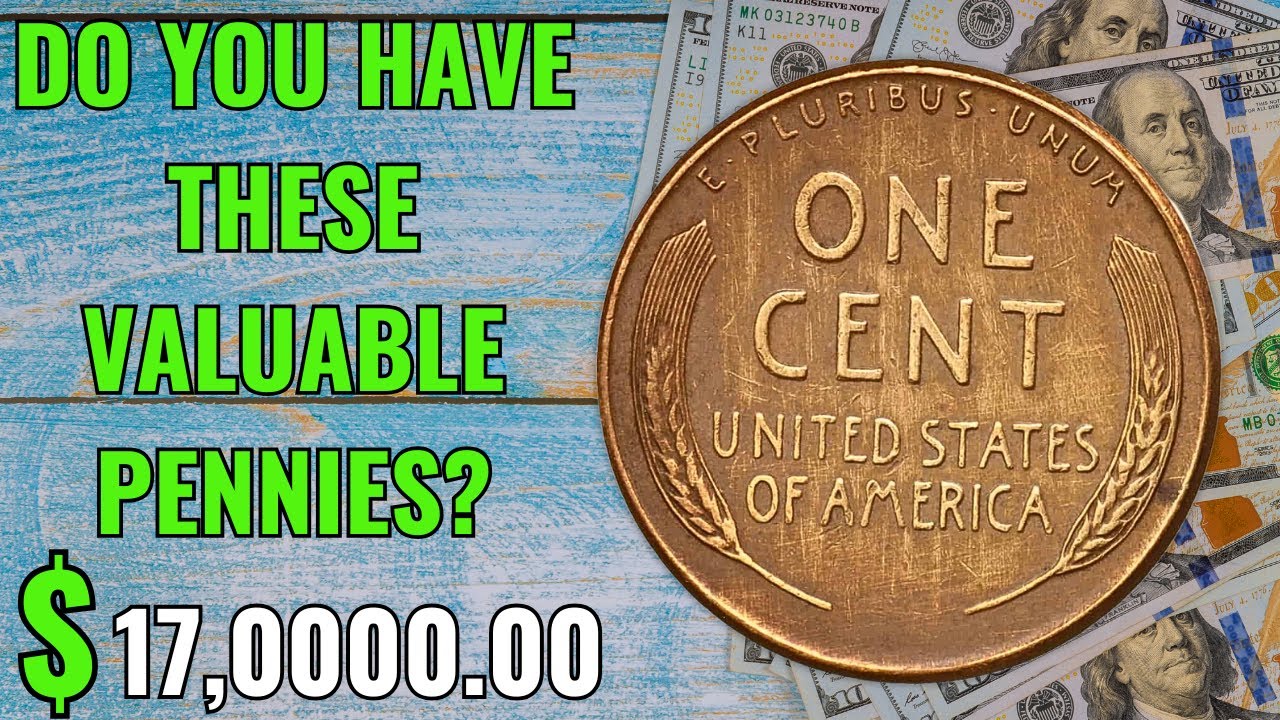 TOP 10 MOST VALUABLE PENNIES IN US HISTORY! PENNIES WORTH MONEY