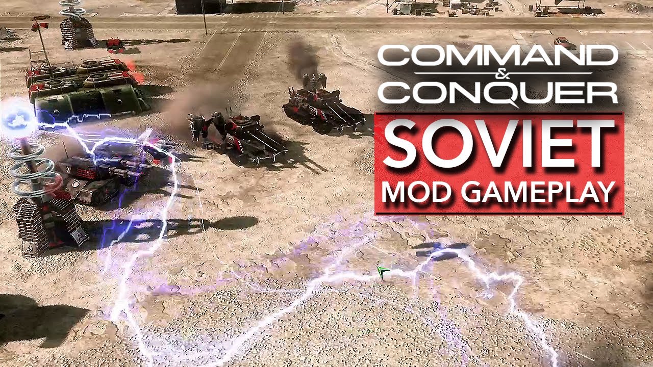 COMMAND & CONQUER - MOD GAMEPLAY | SOVIETS in C&C 3 TIBERIUM WARS [2020]