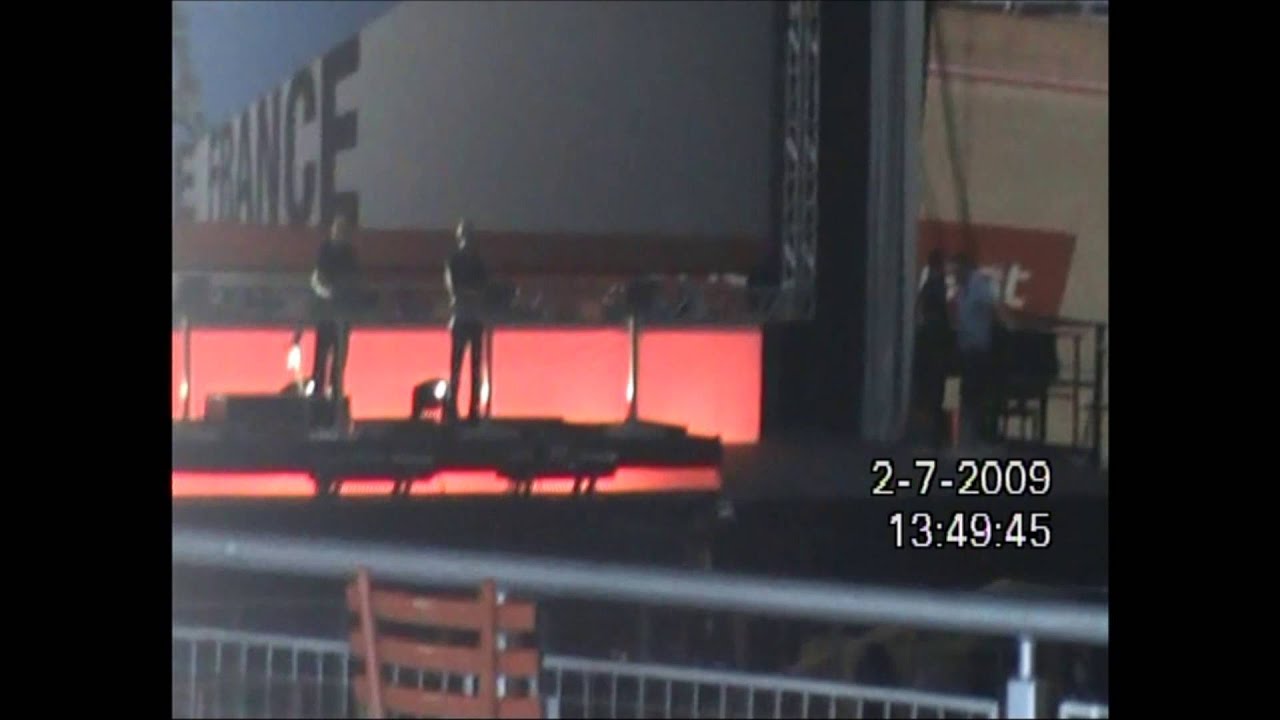 Kraftwerk Soundcheck @ Manchester Velodrome