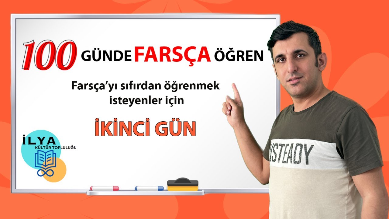 100 GÜNDE FARSÇA ÖĞREN | İKİNCİ GÜN | #2 İSİM CÜMLESİ