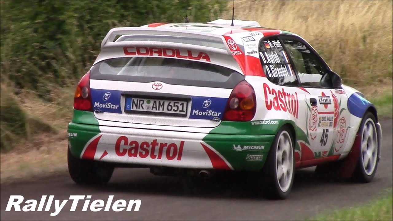 Toyota Corolla WRC - pure engine sound - Eifel Rallye Festival 2023 - Full HD