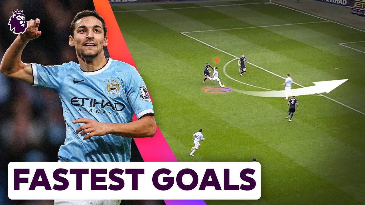 The 20 FASTEST GOALS in Premier League History