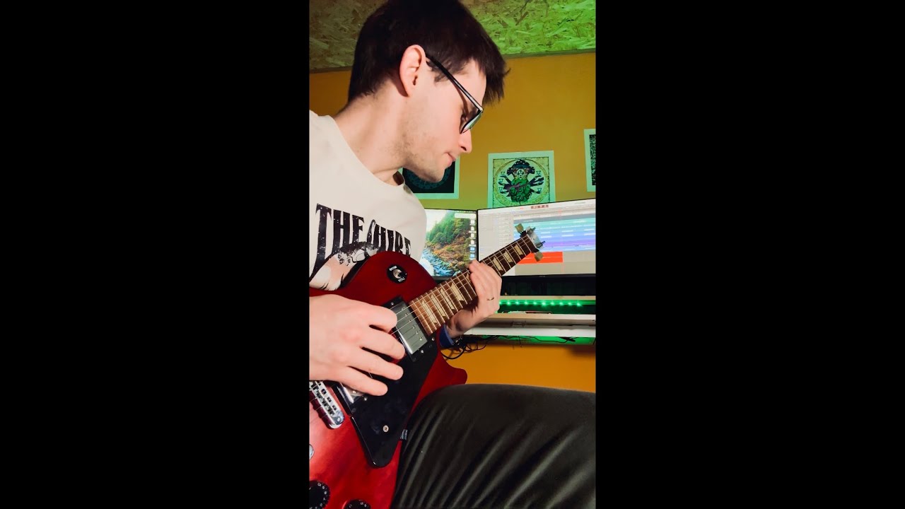 Baptize Atreyu Guitar cover🤘 #metal #guitar #metalcore #djent #guitarcover 