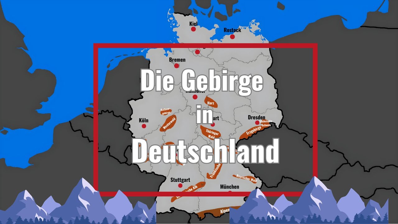Die Gebirge in Deutschland - Ein &Uuml;berblick