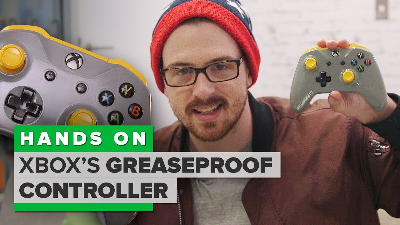 Is this greaseproof Xbox controller really greaseproof?