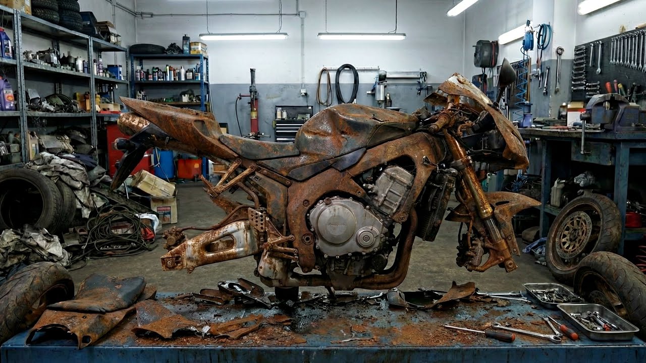 Fixing a Crashed Honda CBR600RR | Full SuperSport Restoration & Race-Ready Build