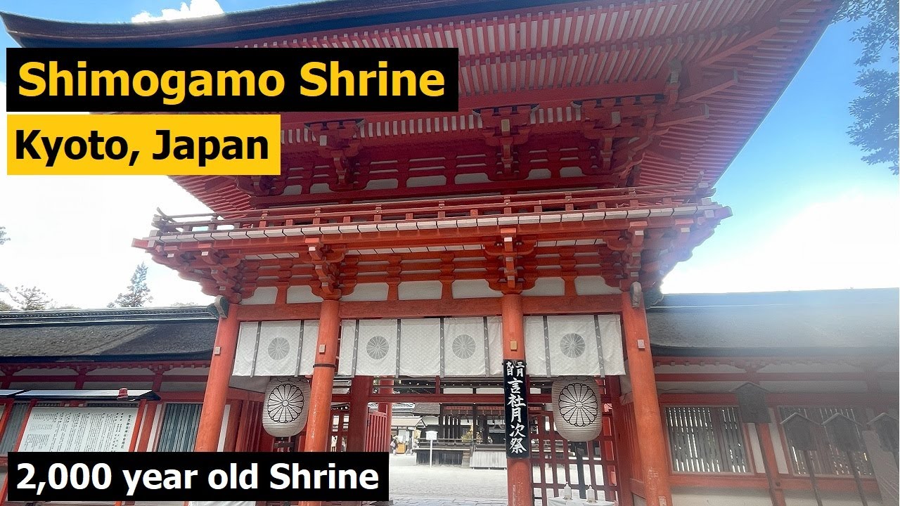 Shimogamo Shrine, Kyoto, Japan - UNESCO World Heritage Site - 2,000 year old Shrine