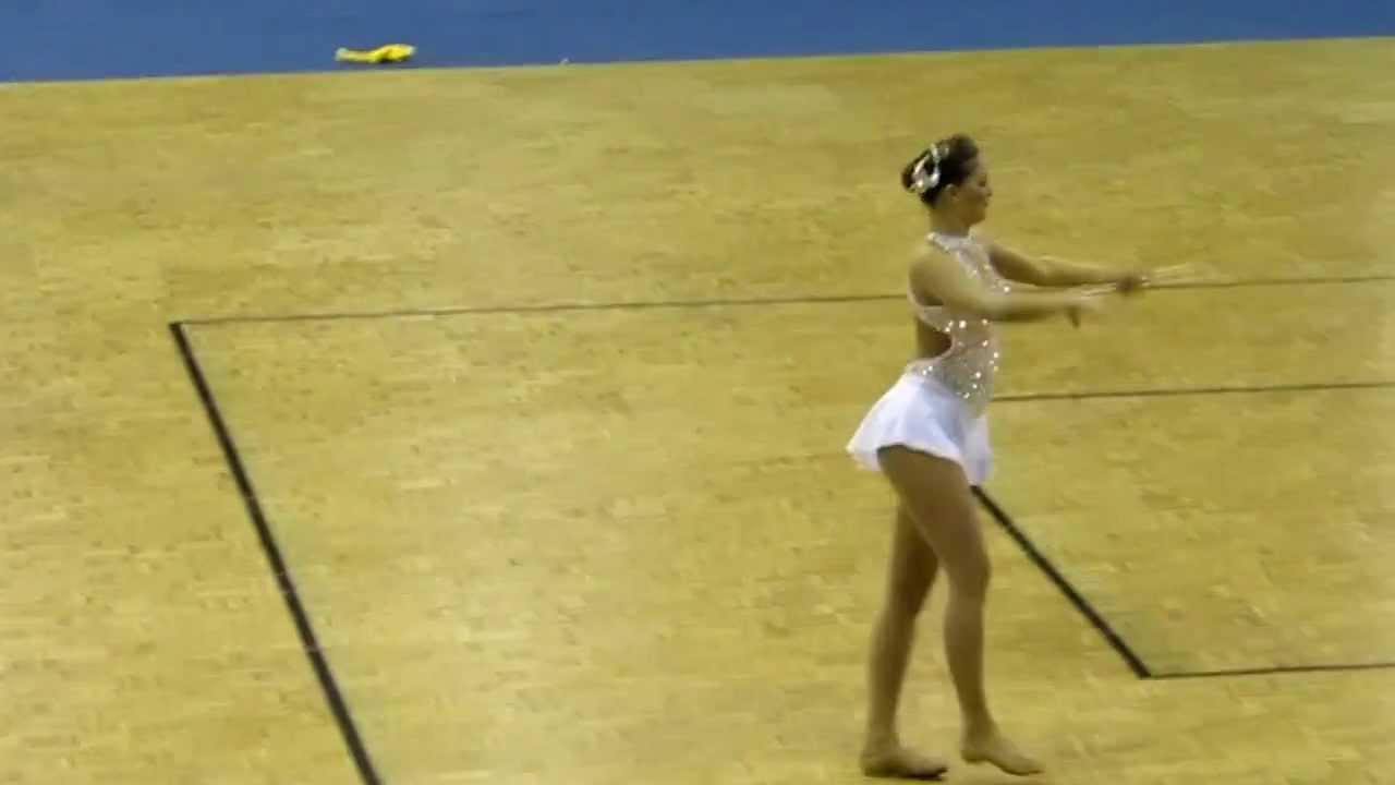 Catherine Watters Neuchatel Switzerland Baton Twirling World Championships April 7, 2012 - Strut