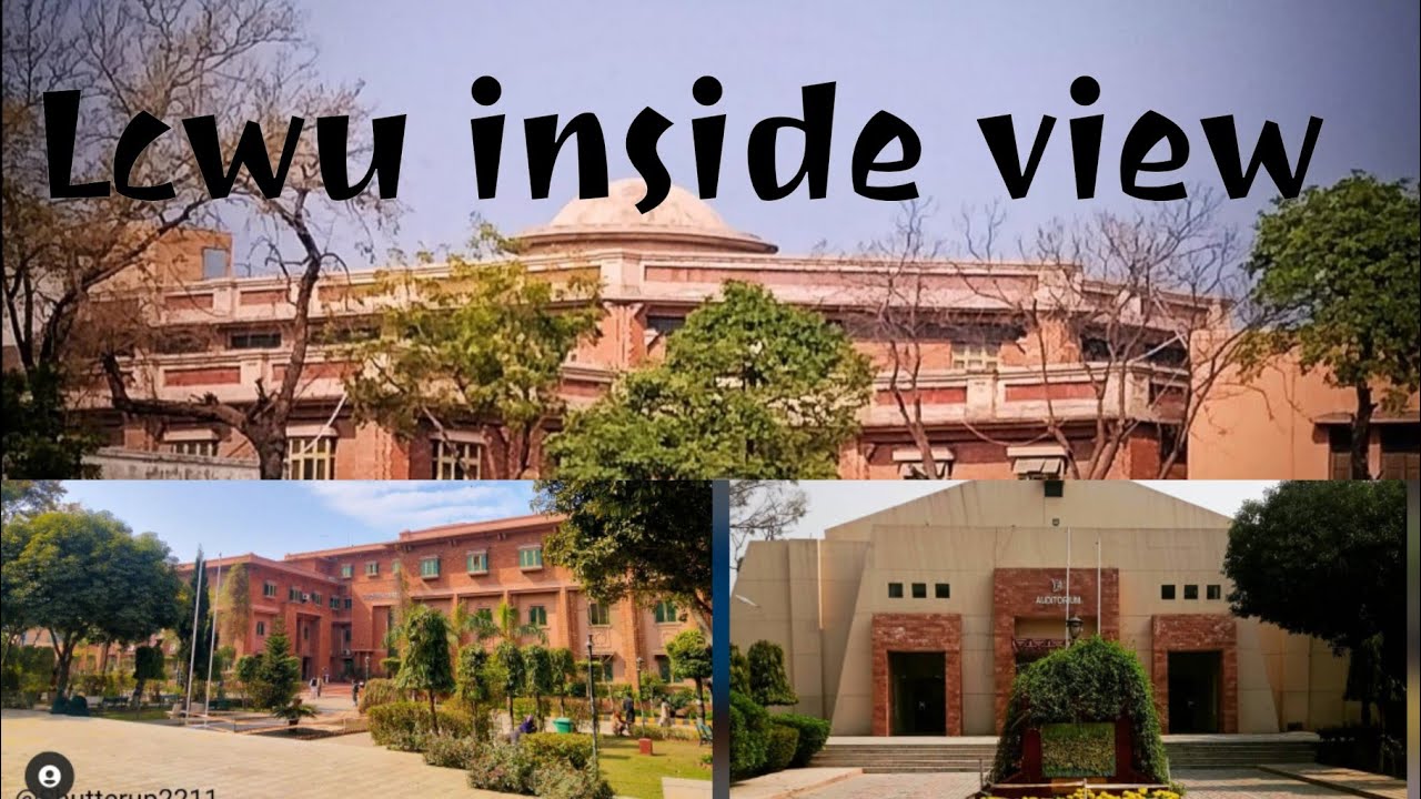 LCWU (lahore college for women University) inside view part 1