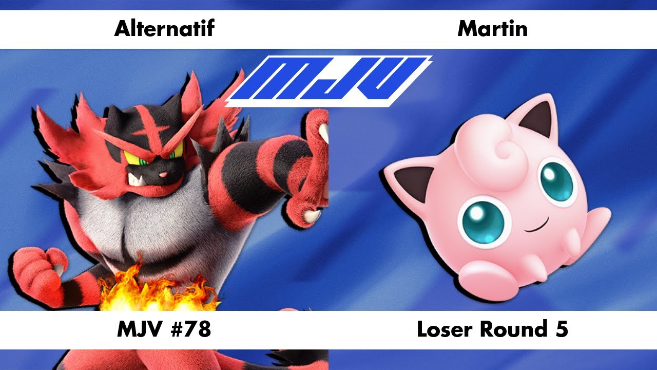 MJV #78 - Alternatif (Incineroar) Vs. Martin (Jigglypuff) - Loser Round 5