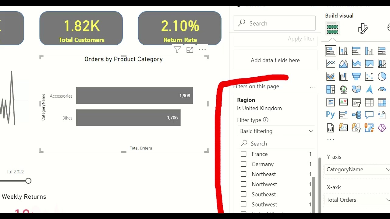 Building Reports in Power BI Part 5