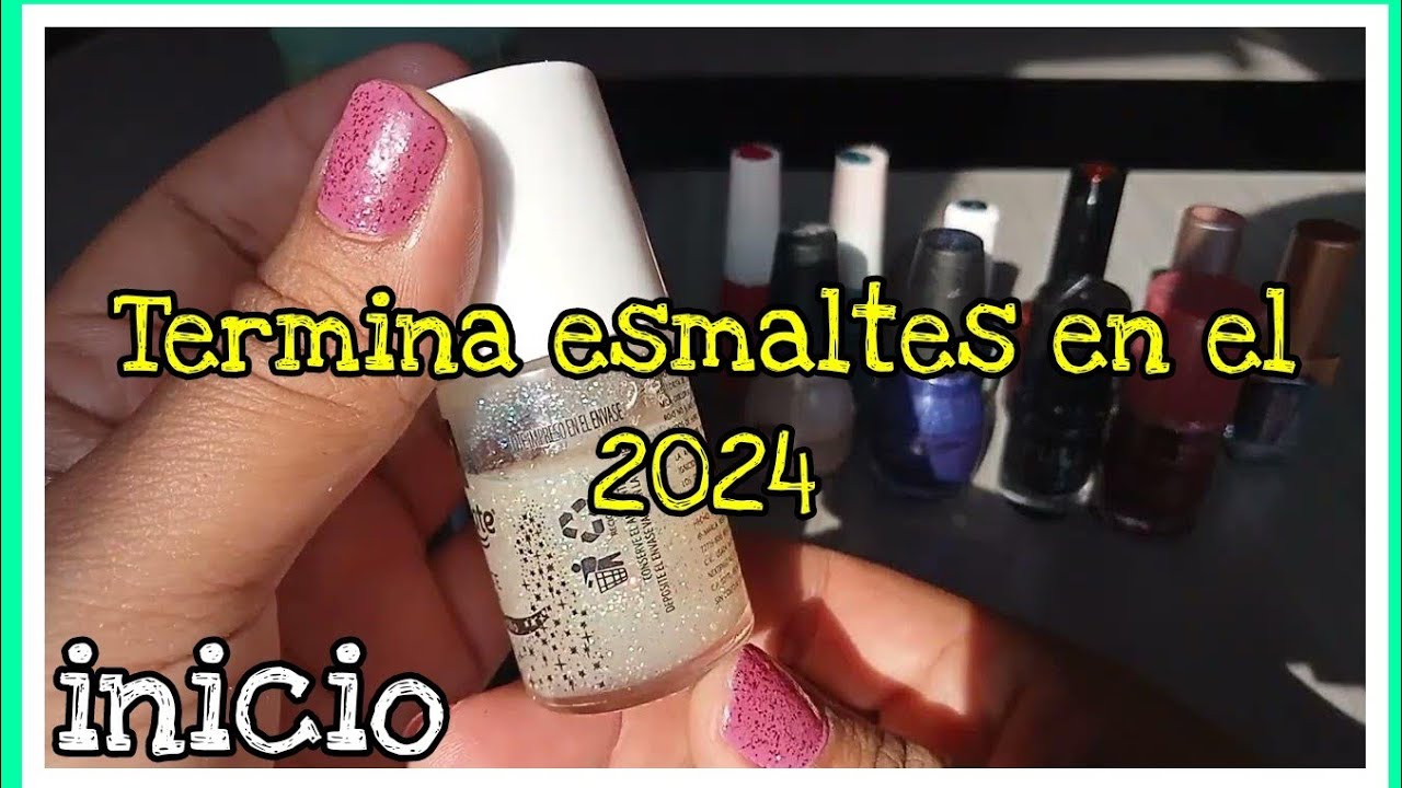 Termina 17 esmaltes en el 2024 ¿lo conseguiré? ¿Cuáles elegí? #corderitomiriam #projectpan