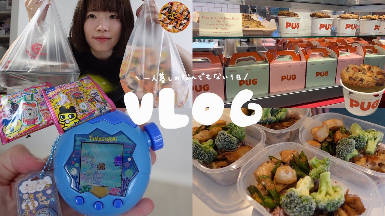 【VLOG】am 5:00に起きた日の一人暮らしの日常 | モーニング | 新作たまごっち | 作り置き🥦