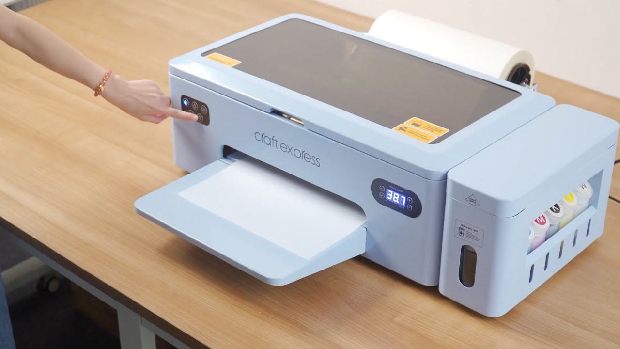 CRAFT EXPRESS - Unboxing et Test Imprimante DTF A3 | Atome3D