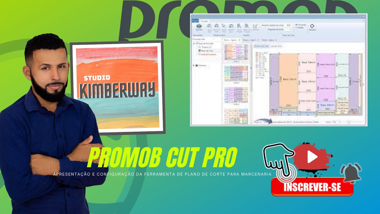 Promob Cut Pro - aula de exportação e configuração do plugin do promob