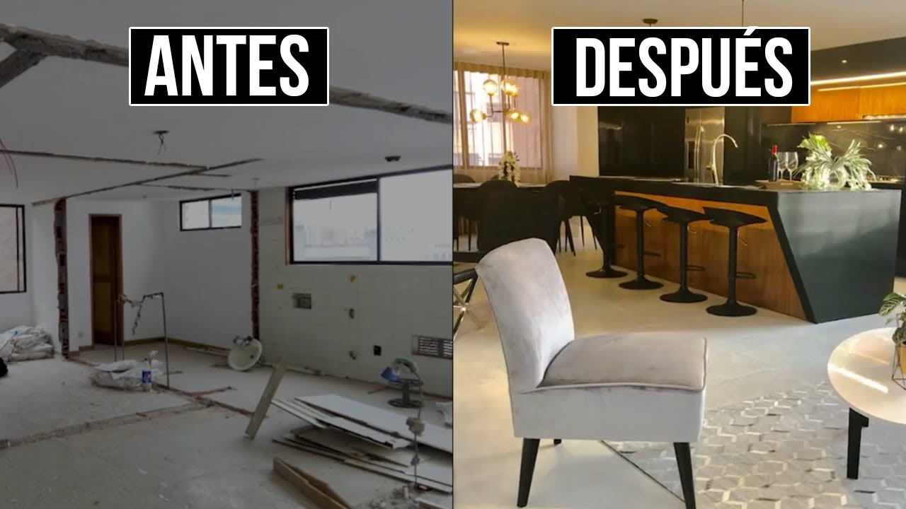 Reforma apartamento antes y después | Apartamento de lujo