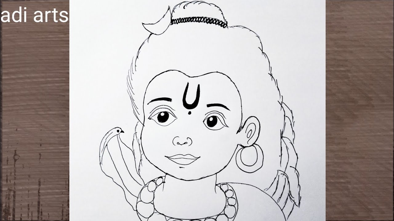 Mahadev Drawing for Mahashivratri 2026 🕉️ | Step by Step Shiva Sketch