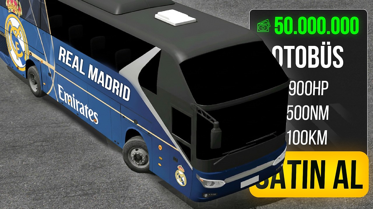 Sadece OTOBÜS Satarak ZENGİN OLDUM !! Car Parking Multiplayer