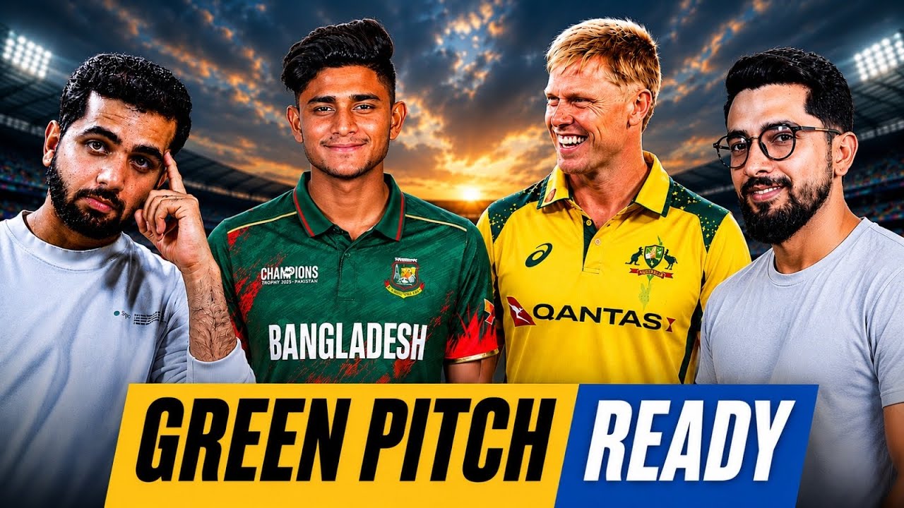 Bangladesh Shock Australia with Green Pitch? | Nahid Rana vs Travis Head 👀 | Playing XIs, BAN vs AUS