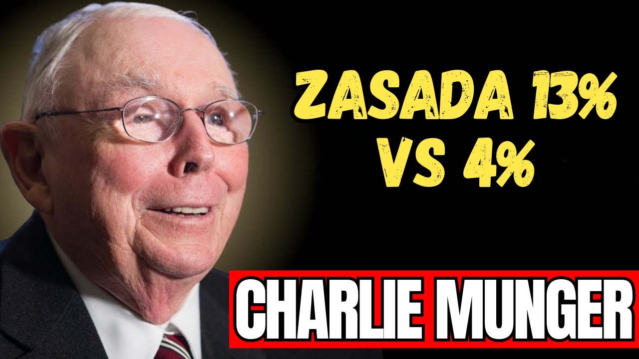 CHARLIE MUNGER - Dlaczego oszczędności spadły o 70% i jak to niszczy Twoją wolność