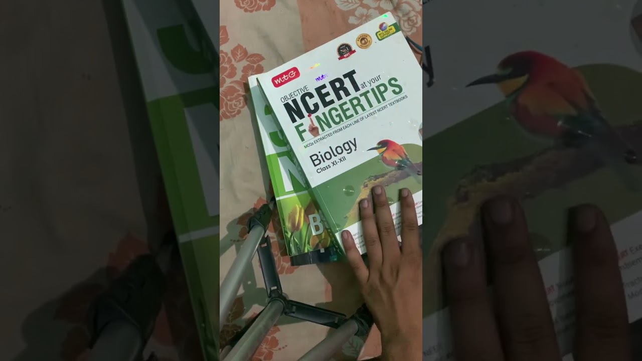 NCERT fingertips biology unboxing