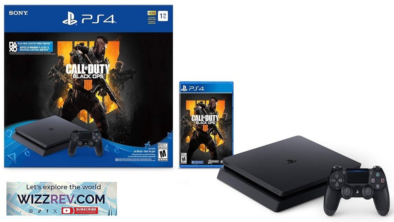 PlayStation 4 Slim 1TB Console Call of Duty: Black Ops 4