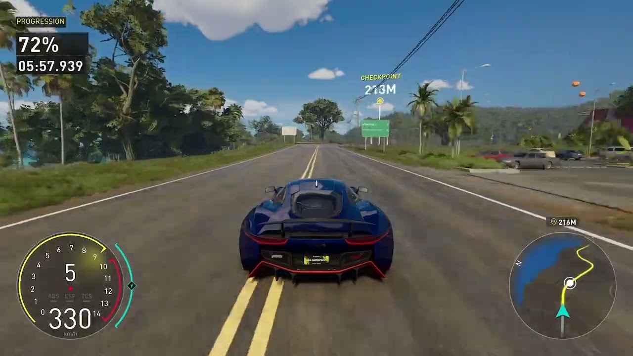 Jaguar CX-75 Maui Race the crew motorfest 