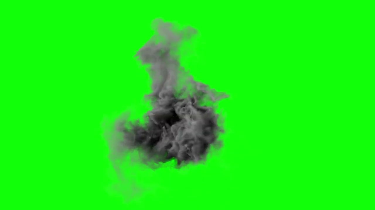 [4K] GREEN SCREEN VIDEO EFFECT SMOKE  CENTER CHROMA KEY